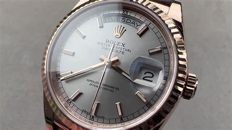 rolex day date change day only|rolex day date 36mm.